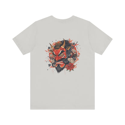 The Bold Oni Mask Streetwear T-Shirt