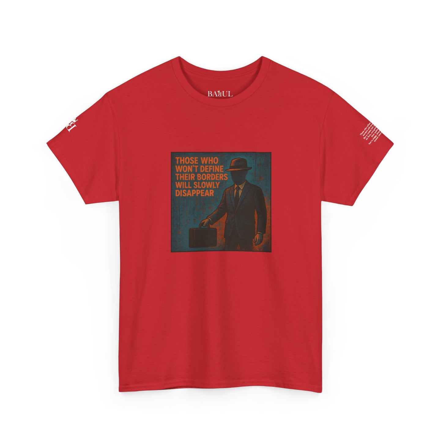 T-shirt Ribelle – Maglietta Unisex in Cotone Pesante per Spiriti Liberi.