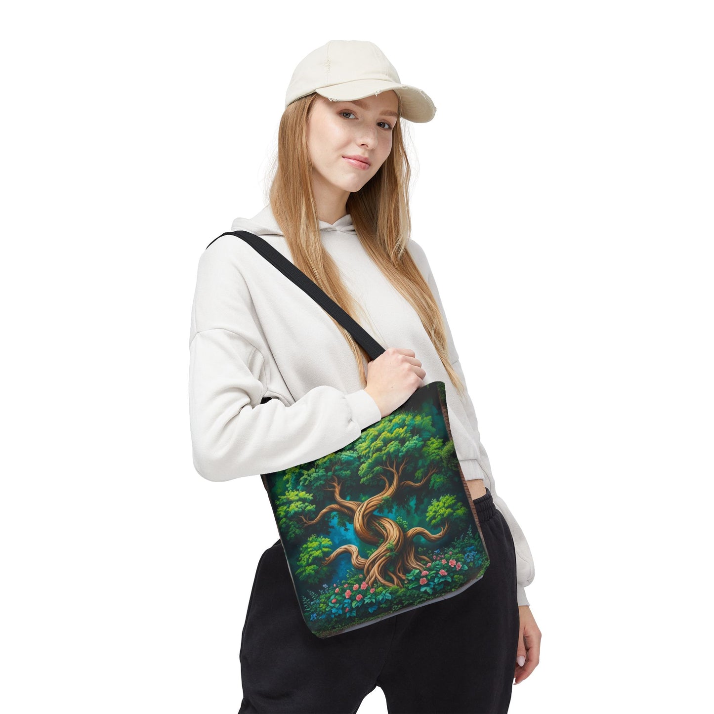 Artistic Surge - Eco-Friendly Canvas Tote Bag - TREE