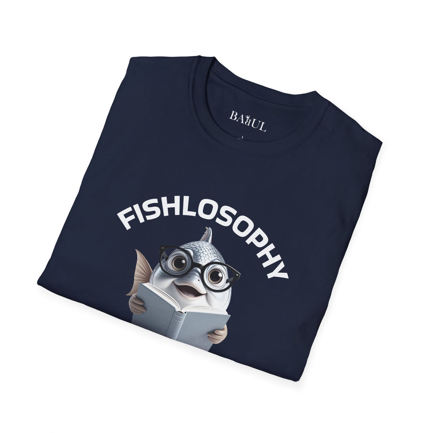 Maglietta unisex Fishlosophy - Design con vibrazioni oceaniche e domande sulla vita - La cura per tutte le malattie è l'acqua salata.
