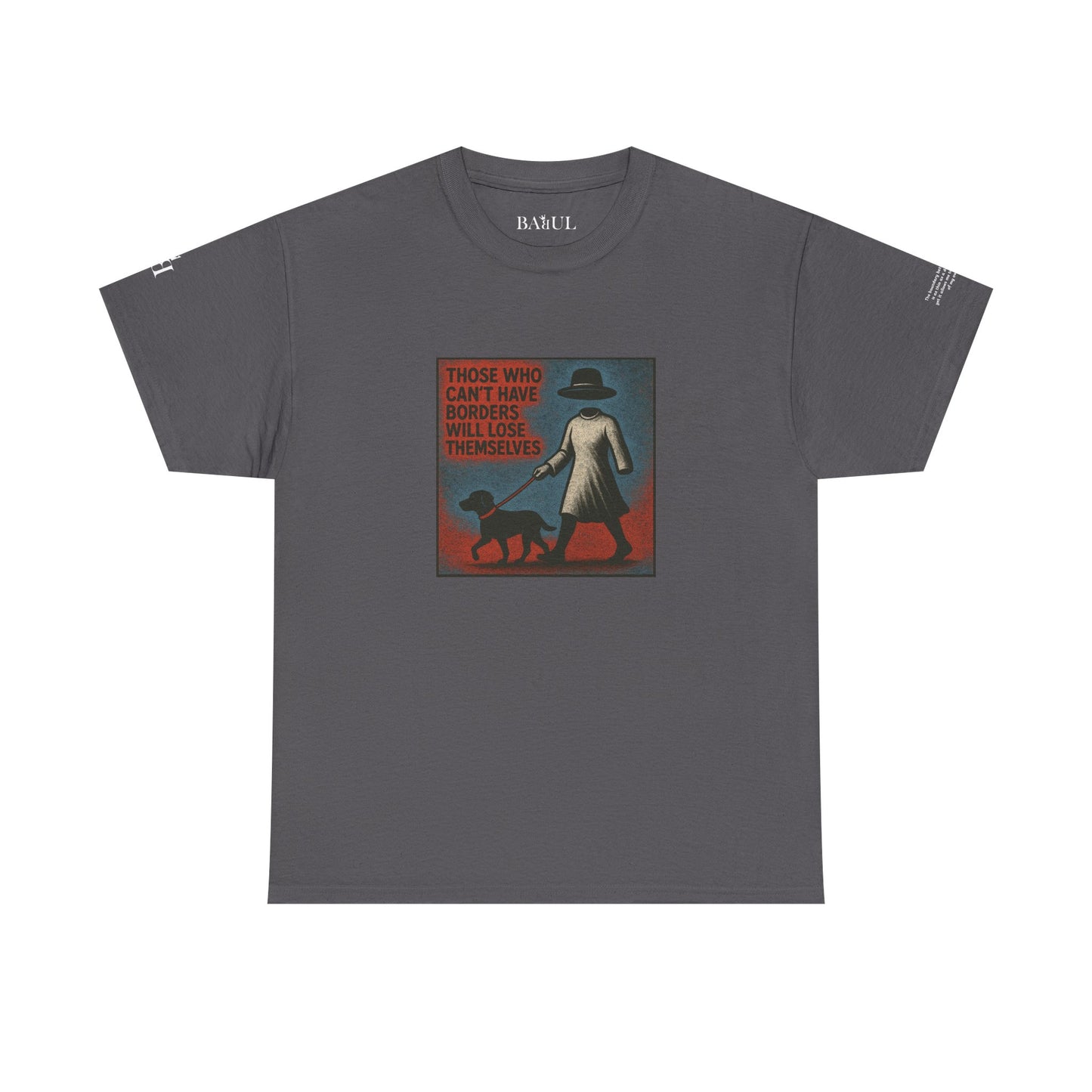 T-shirt Ribelle – Maglietta Unisex in Cotone Pesante per Spiriti Liberi.
