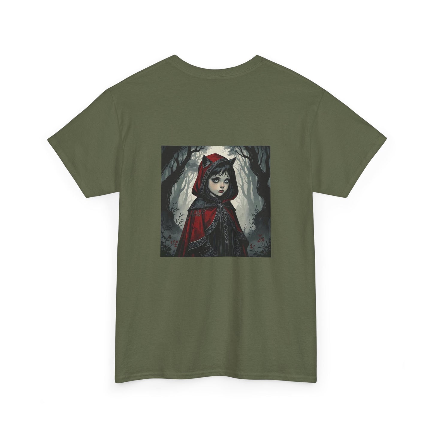 Maglietta unisex della collezione Fiabe Gotiche, Cappuccetto Rosso