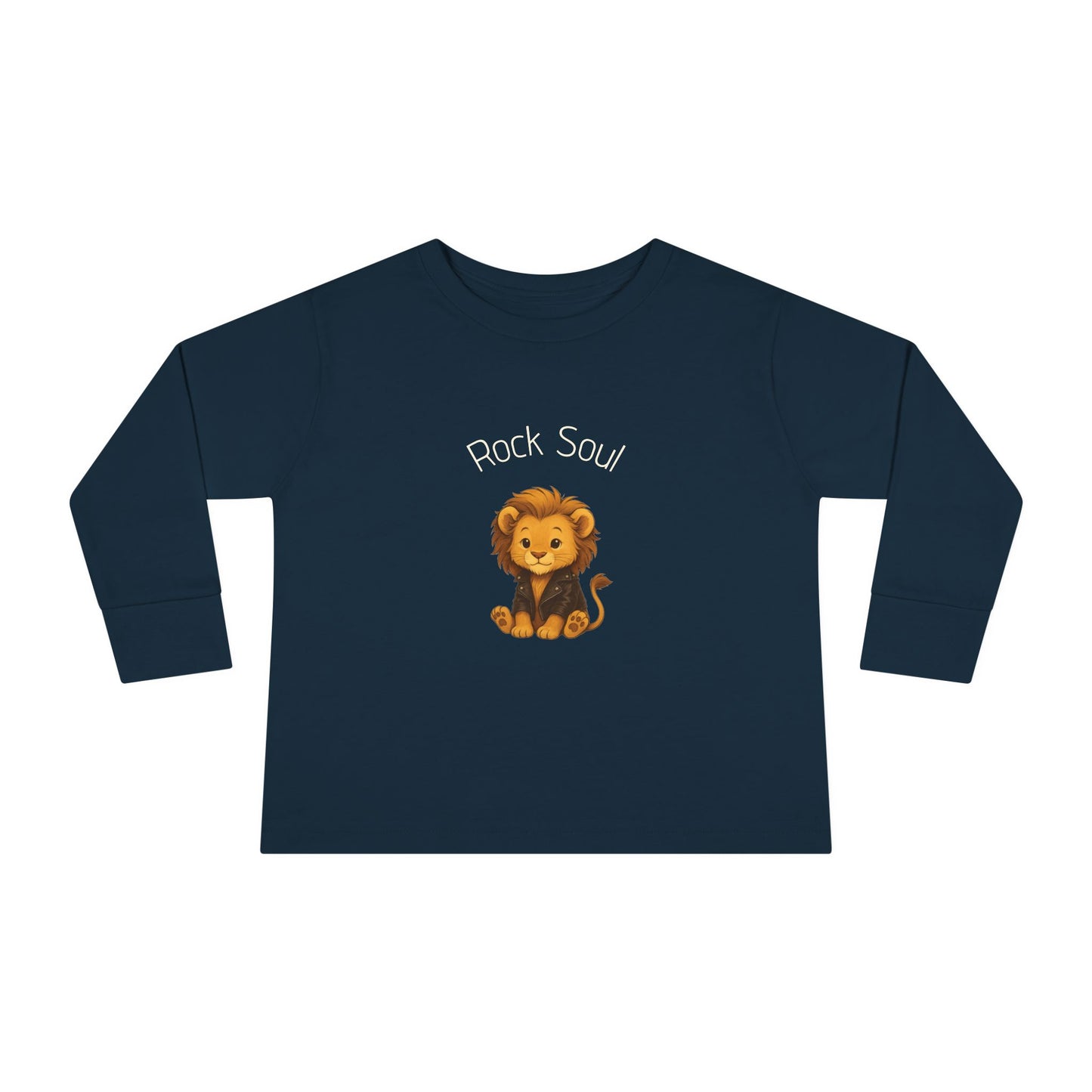 Magliette Rock Soul per bambini - Leone - Animali dolci con un ritmo ribelle
