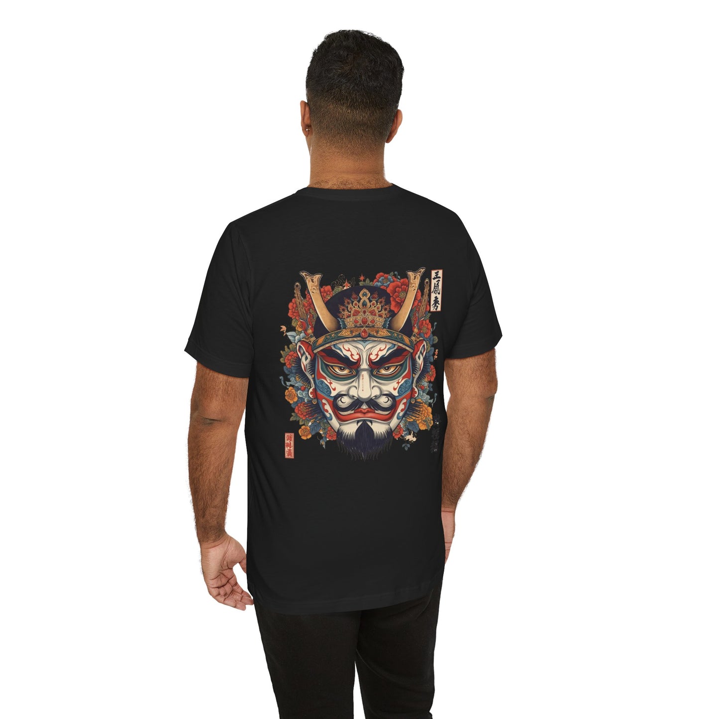The Bold Oni Mask Streetwear T-Shirt