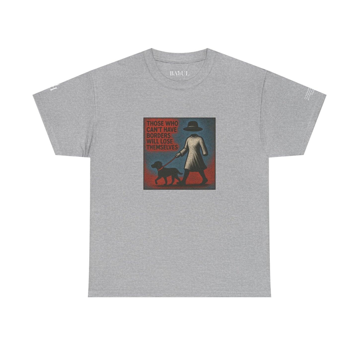 T-shirt Ribelle – Maglietta Unisex in Cotone Pesante per Spiriti Liberi.