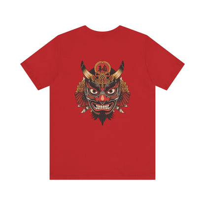 The Bold Oni Mask Streetwear T-Shirt