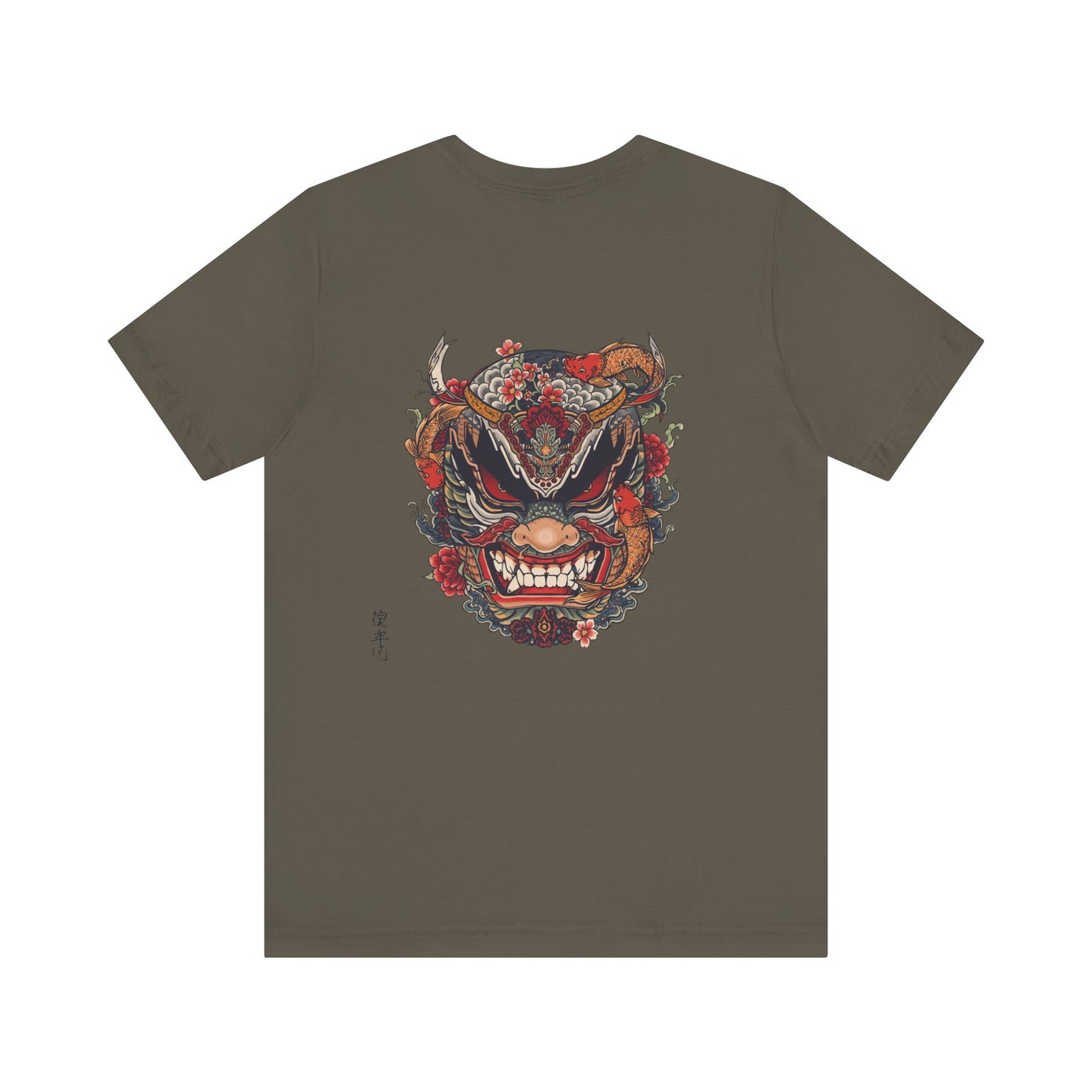 The Bold Oni Mask Streetwear T-Shirt