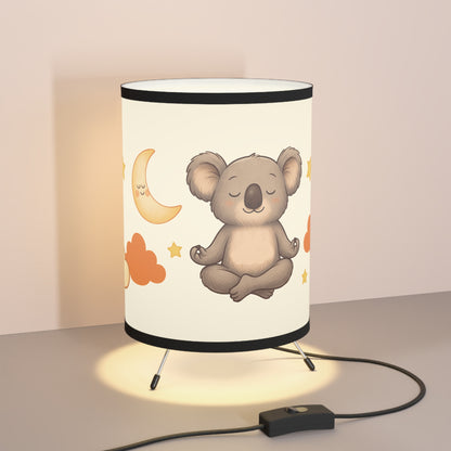ZEN INSIDE Calming Tripod Lamp. Koala