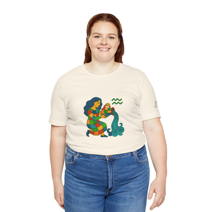 ACQUARIO - T-Shirt, I segni zodiacali secondo Saint Phalle