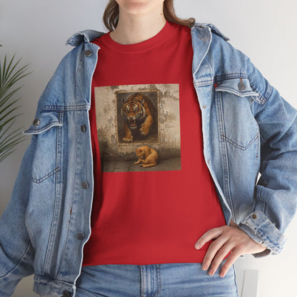 T-shirt Ribelle – Maglietta Unisex in Cotone Pesante per Spiriti Liberi.