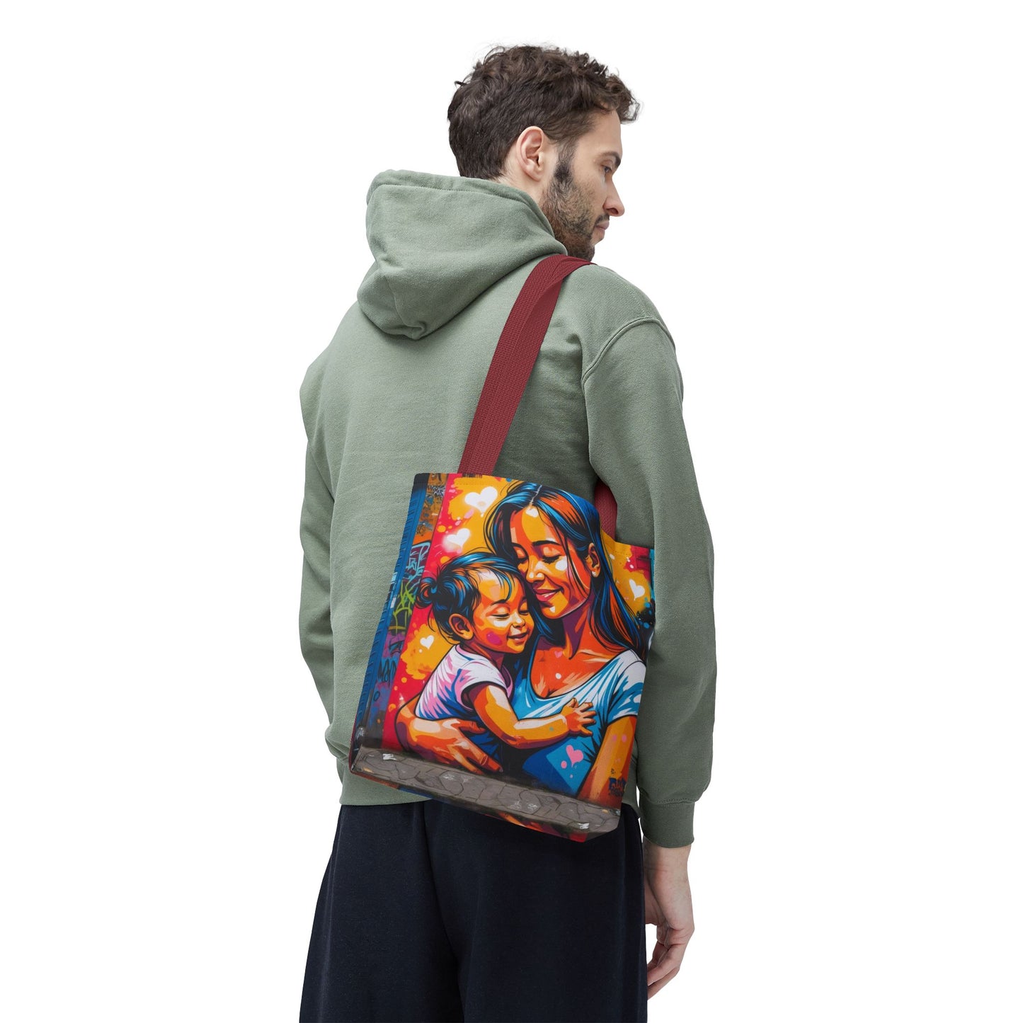 Artistic Surge - Eco-Friendly Canvas Tote Bag - HUG