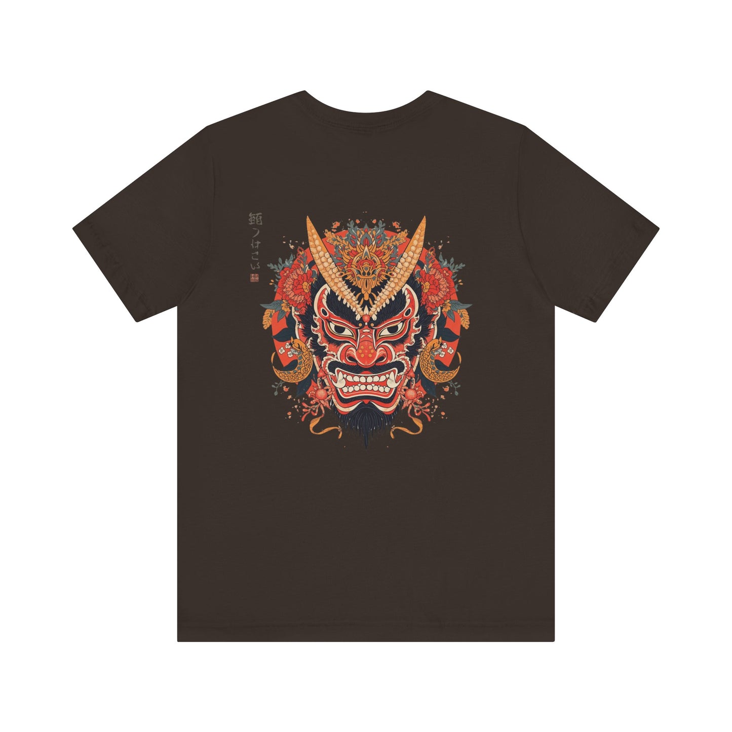 The Bold Oni Mask Streetwear T-Shirt