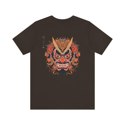 The Bold Oni Mask Streetwear T-Shirt