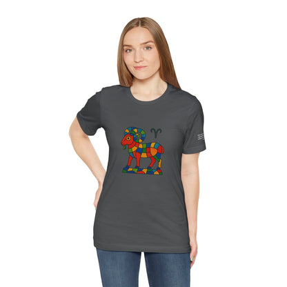 ARIETE - T-Shirt, I segni zodiacali secondo Saint Phalle