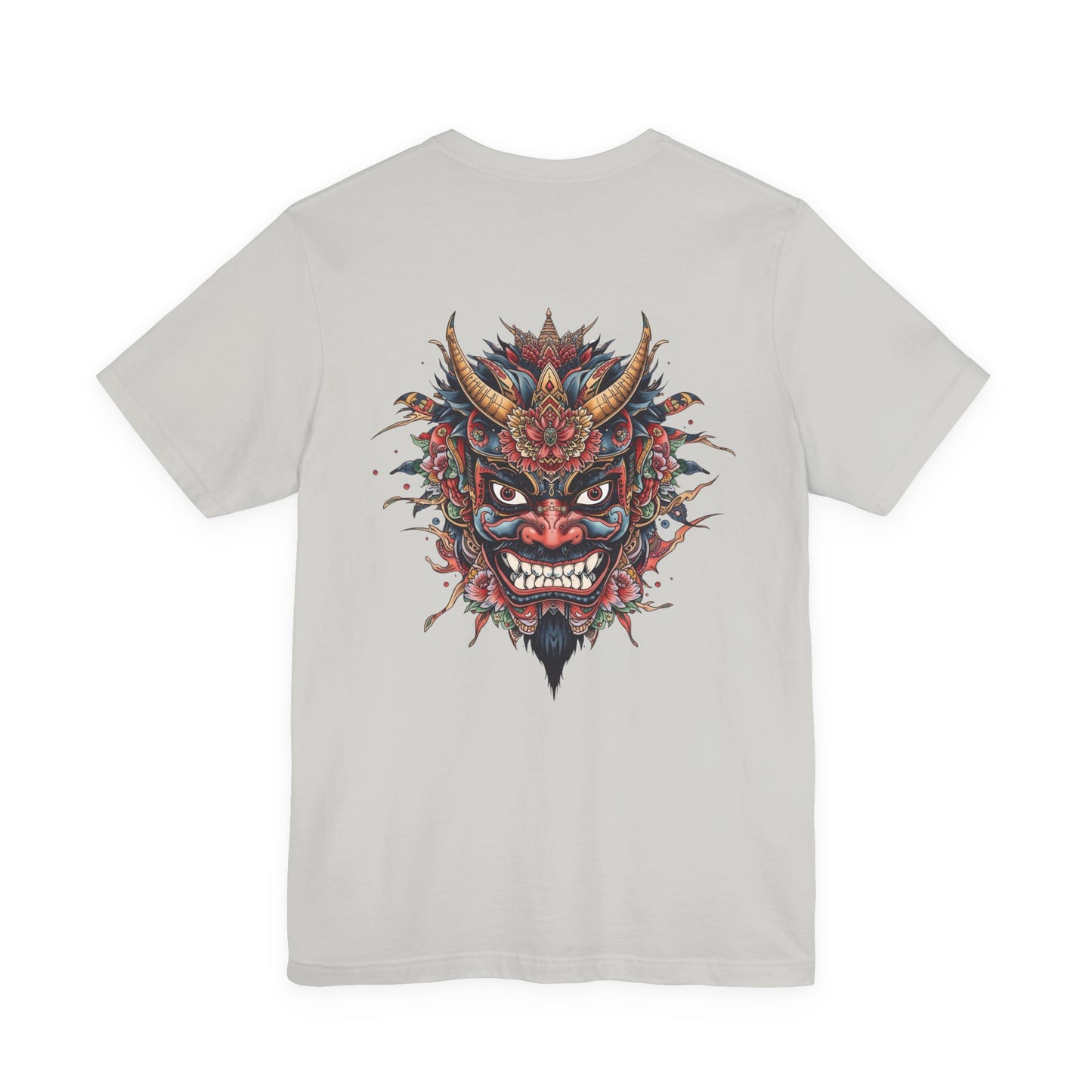 The Bold Oni Mask Streetwear T-Shirt