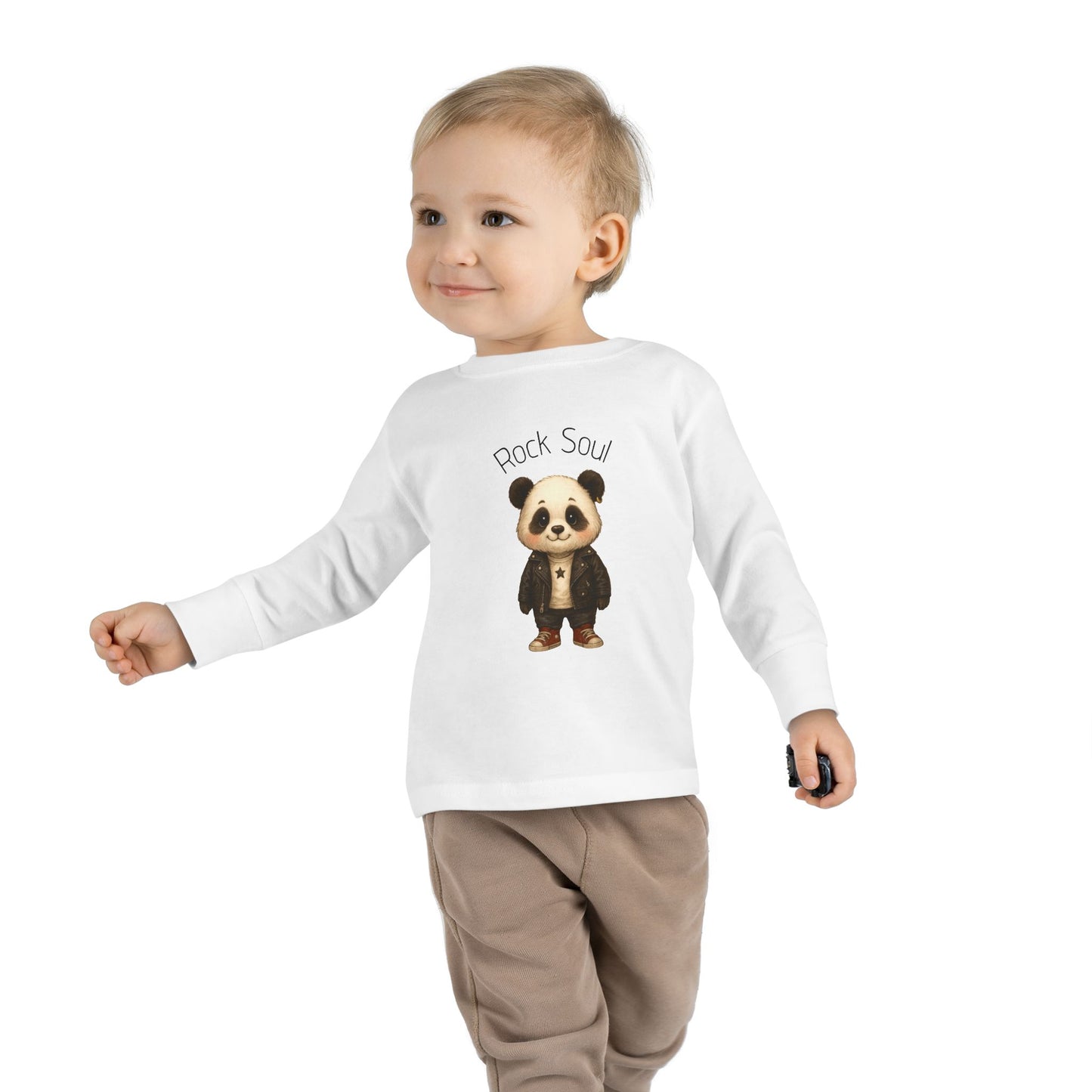 Magliette Rock Soul Kids - Panda - Animali dolci con un ritmo ribelle