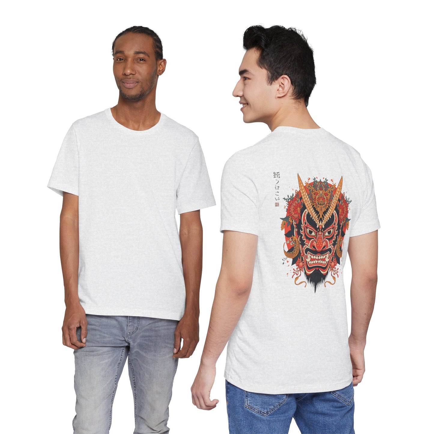 The Bold Oni Mask Streetwear T-Shirt