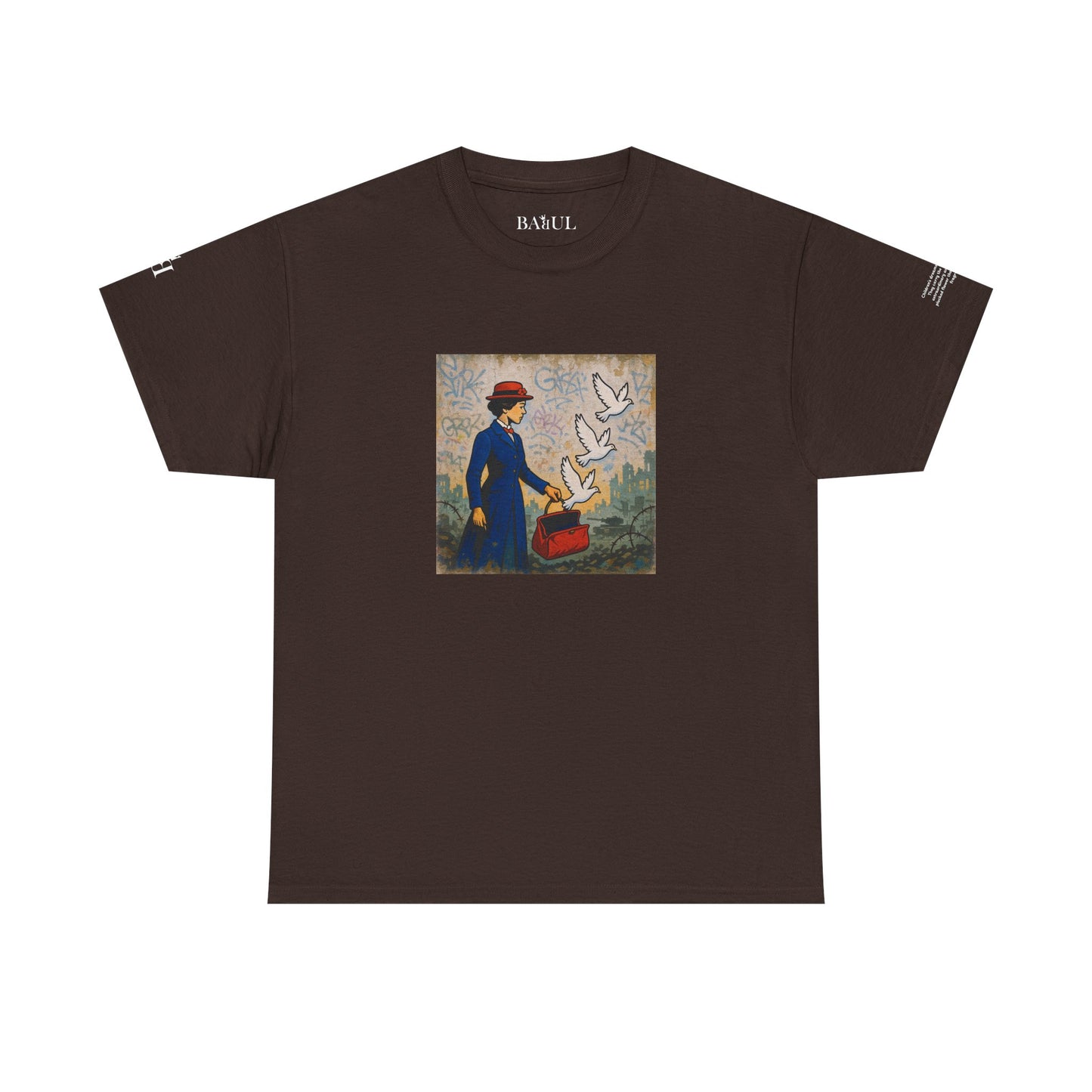 T-shirt Ribelle – Maglietta Unisex in Cotone Pesante per Spiriti Liberi.