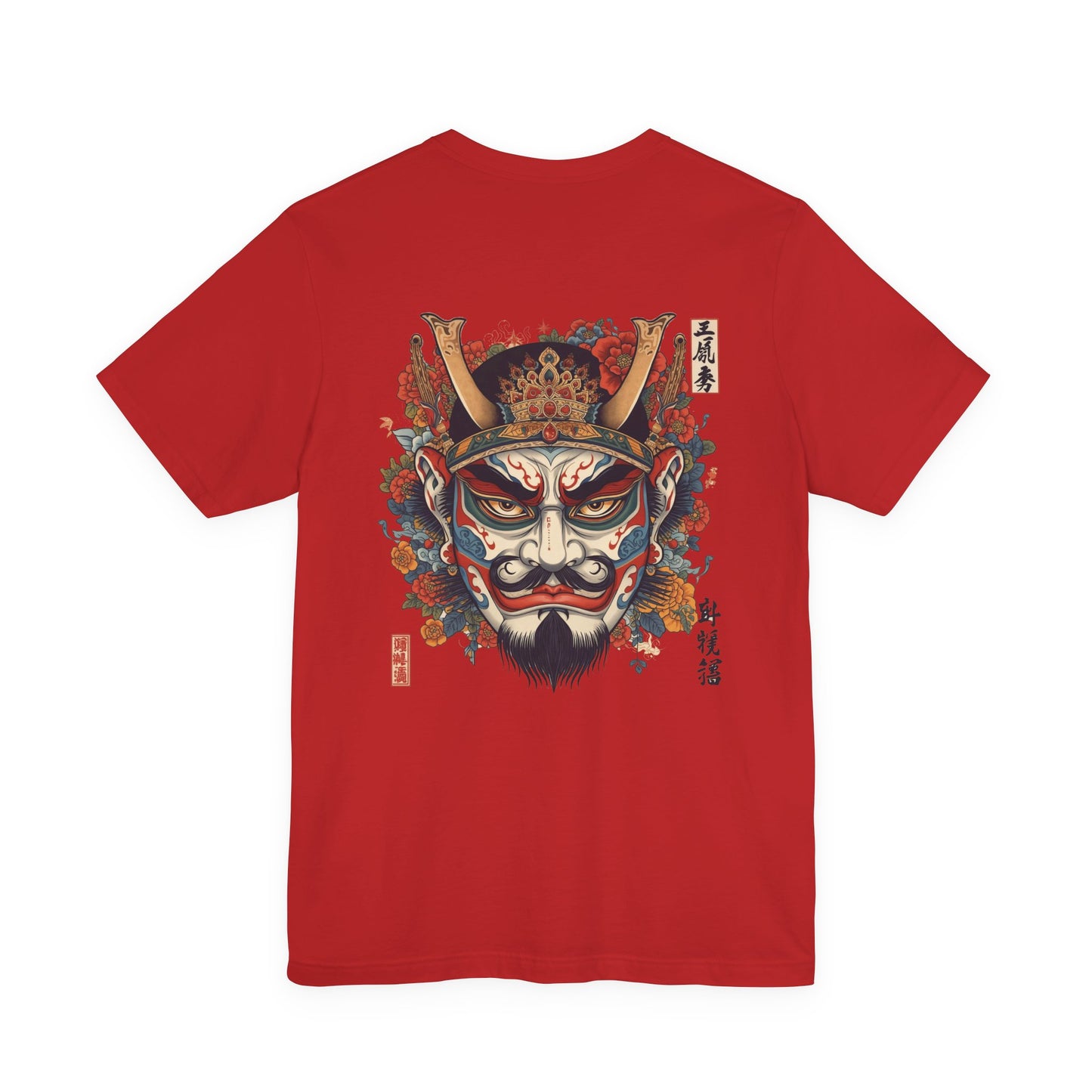 The Bold Oni Mask Streetwear T-Shirt