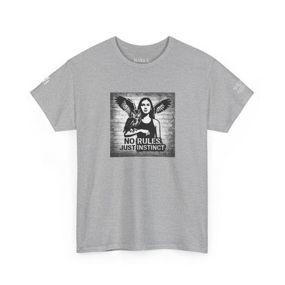 T-shirt Ribelle – Maglietta Unisex in Cotone Pesante per Spiriti Liberi.