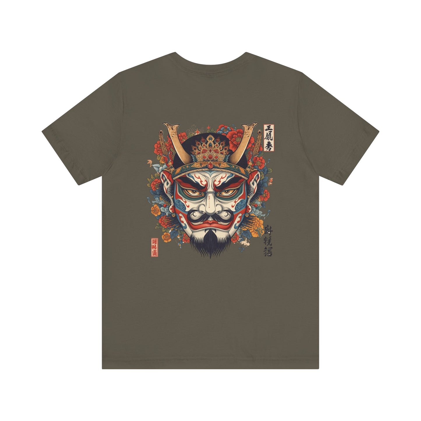 The Bold Oni Mask Streetwear T-Shirt