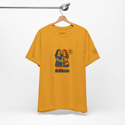GEMINI - T-shirt, The Zodiac in Colors