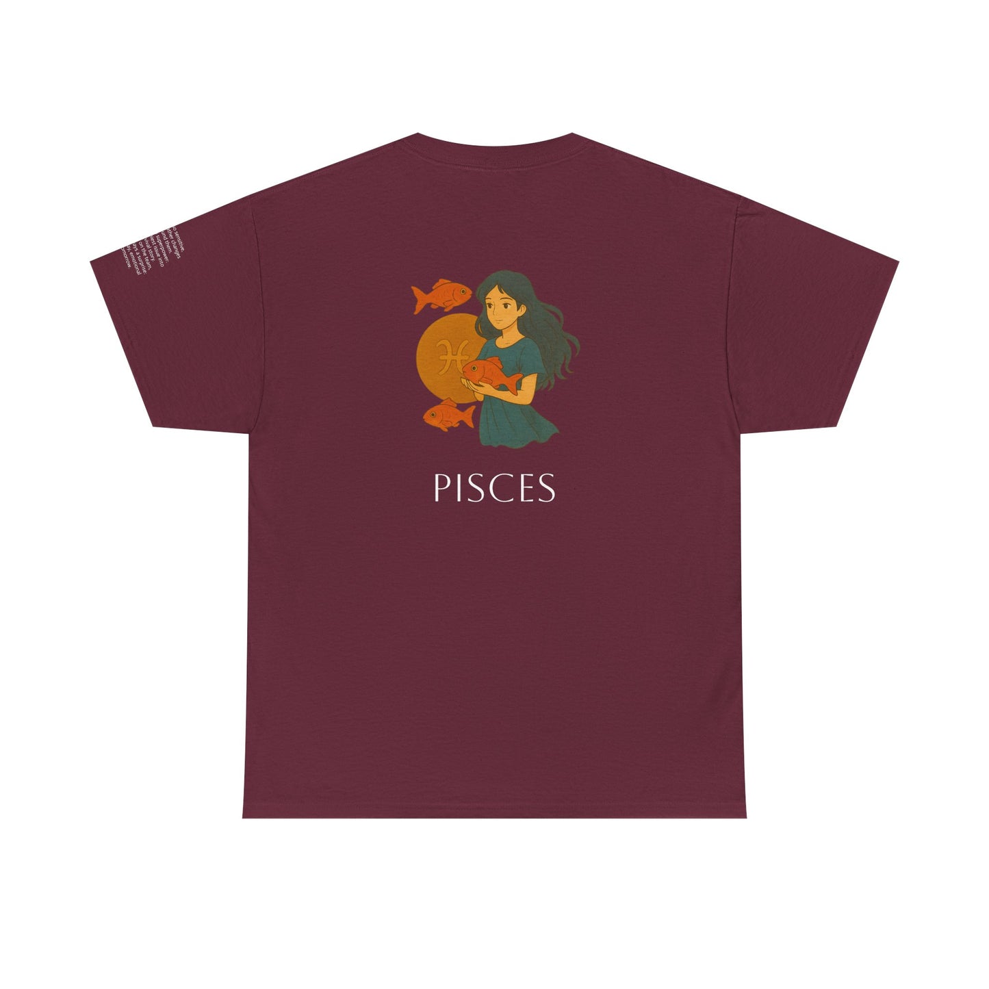 PESCI - T-shirt Zodiacali da sogno: la magia delle stelle in stile Ghibli