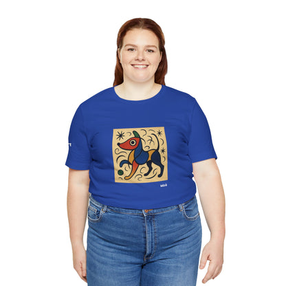 T-Shirt unisex  DOGART - MIRO - Dipinto iconico rivisitato con i cani