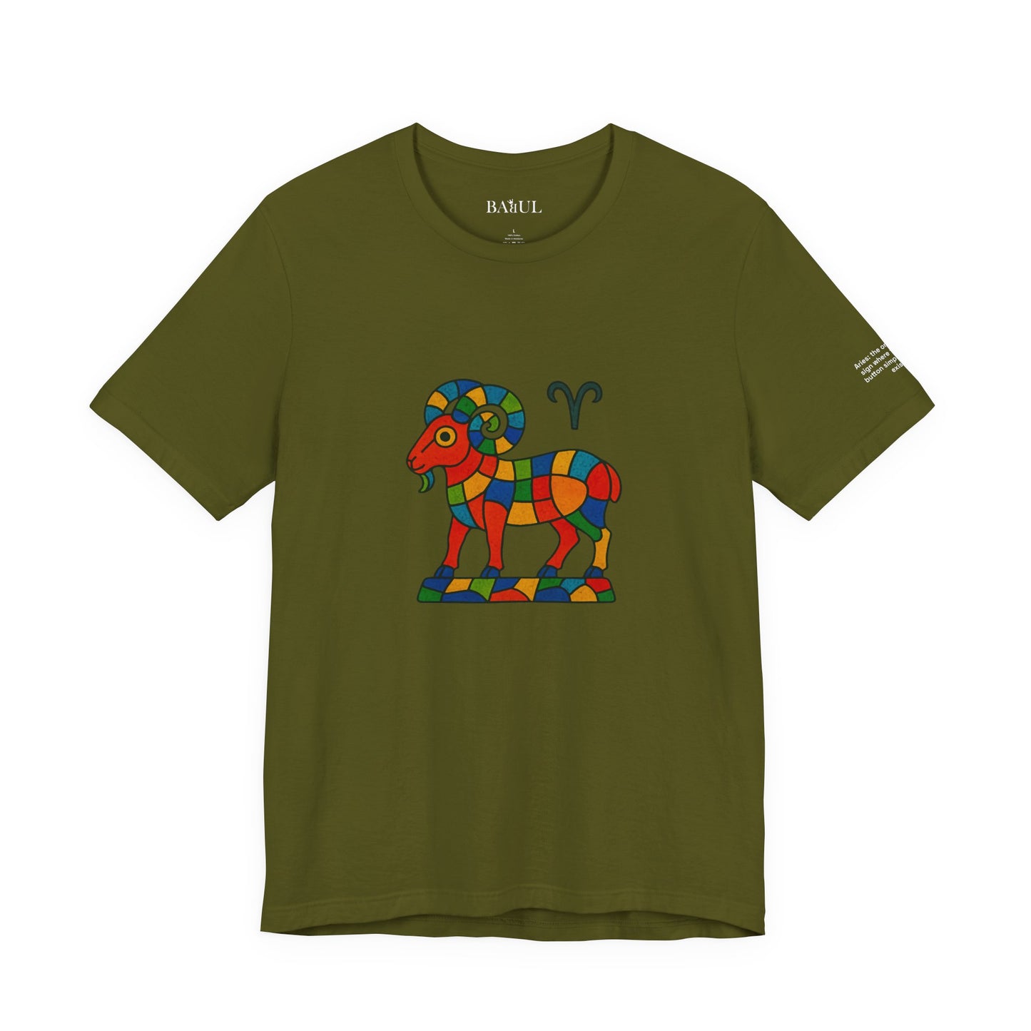 ARIETE - T-Shirt, I segni zodiacali secondo Saint Phalle