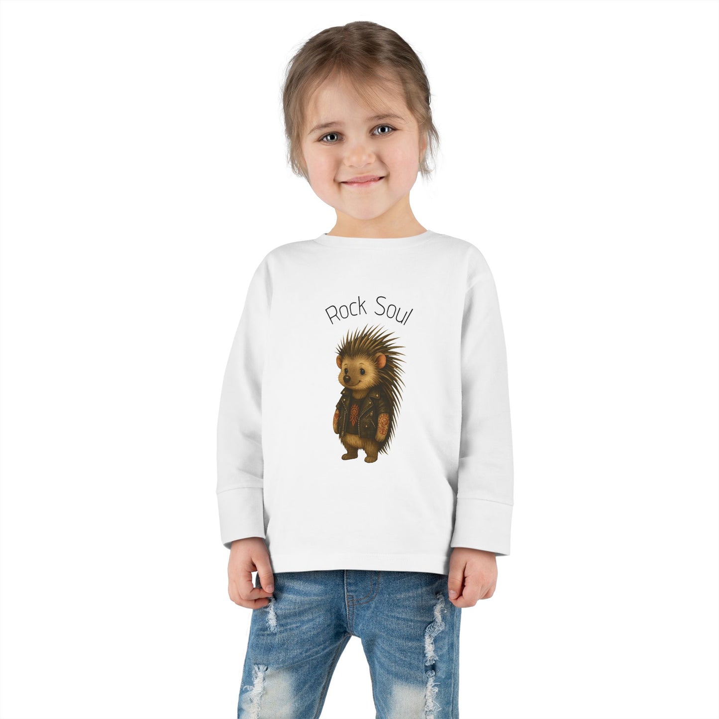 Magliette Rock Soul per bambini - Porcospino - Animali dolci con un ritmo ribelle
