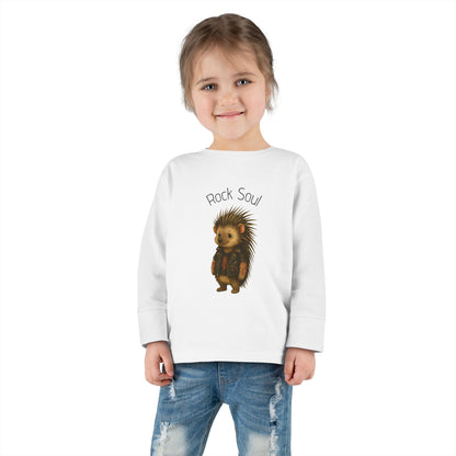 Magliette Rock Soul per bambini - Porcospino - Animali dolci con un ritmo ribelle