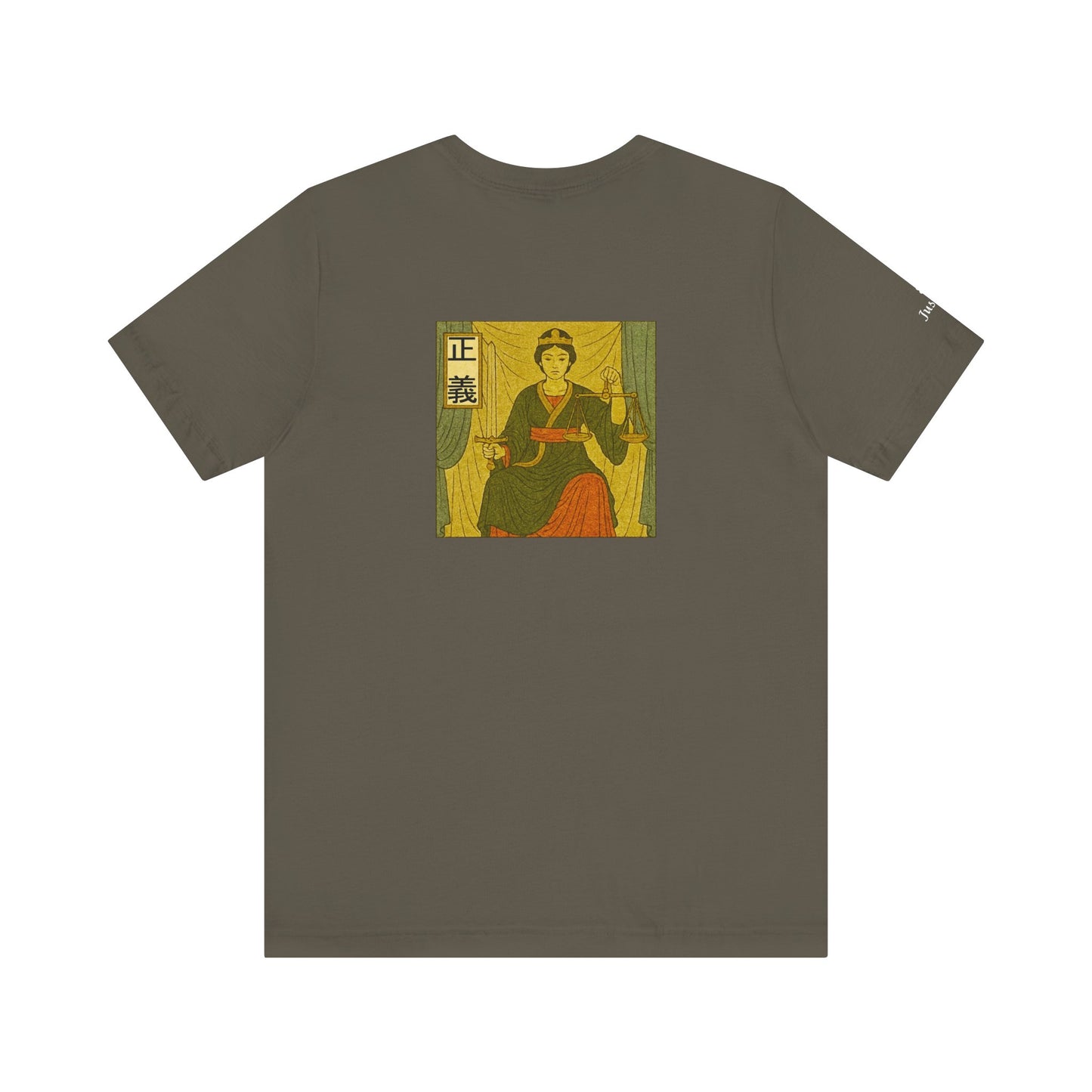 La Giustizia - Tarocchi in stile Ukiyo-e
