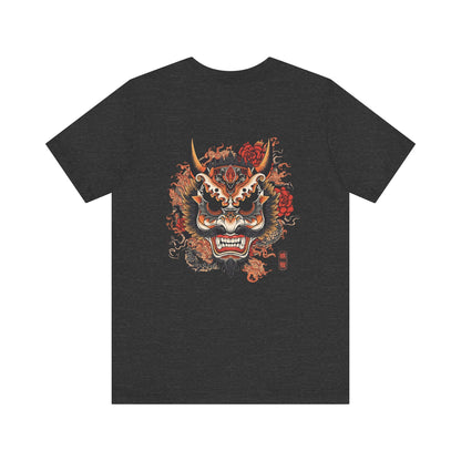 The Bold Oni Mask Streetwear T-Shirt
