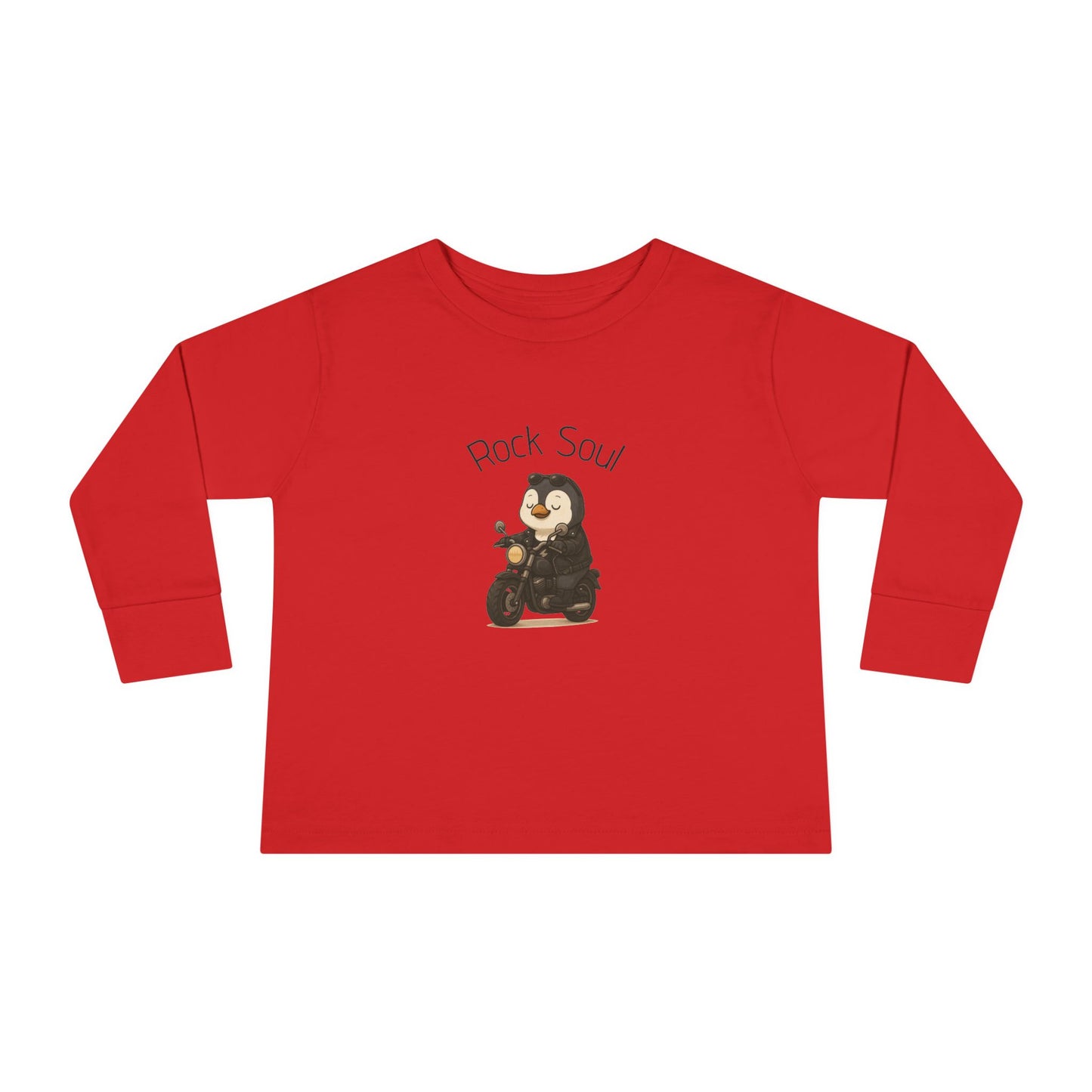 Magliette Rock Soul Kids - Pinguino - Animali dolci con un ritmo ribelle