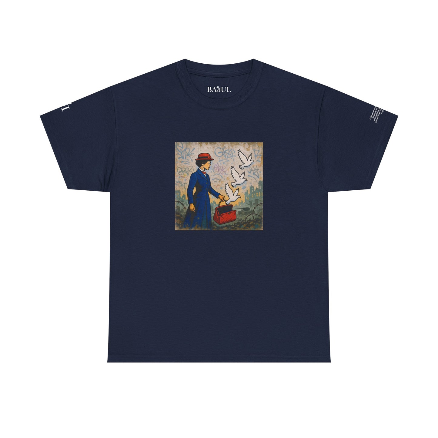 T-shirt Ribelle – Maglietta Unisex in Cotone Pesante per Spiriti Liberi.