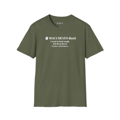 CoffeeTherapy T-Shirt – Irony Is the Best Cure (Right After Coffee)