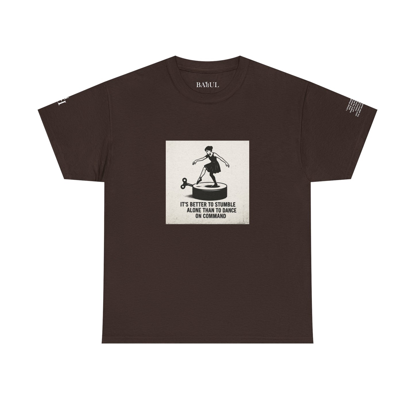 T-shirt Ribelle – Maglietta Unisex in Cotone Pesante per Spiriti Liberi.