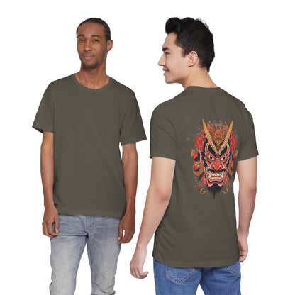 The Bold Oni Mask Streetwear T-Shirt
