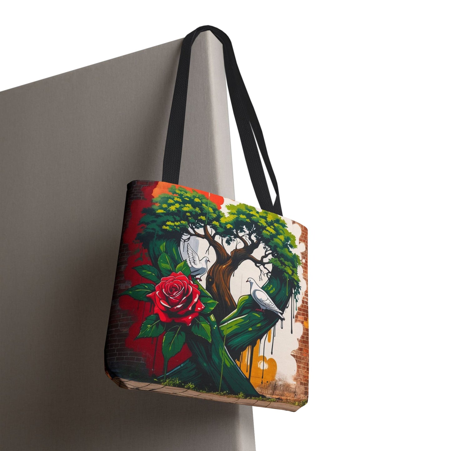 Artistic Surge - Eco-Friendly Canvas Tote Bag - ROSE