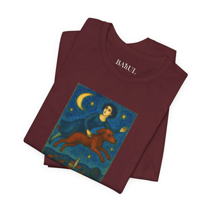 T-Shirt unisex  DOGART - MARC CHAGALL - Un dipinto iconico rivisitato con i cani