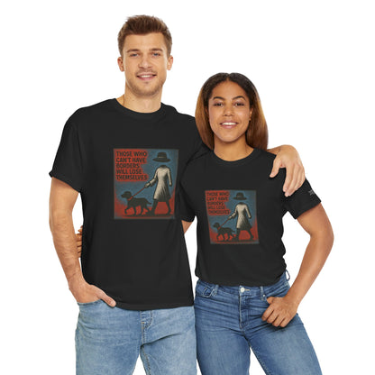 T-shirt Ribelle – Maglietta Unisex in Cotone Pesante per Spiriti Liberi.