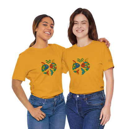 PISCES - T-shirt, The Zodiac in Colors