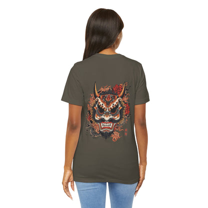 The Bold Oni Mask Streetwear T-Shirt