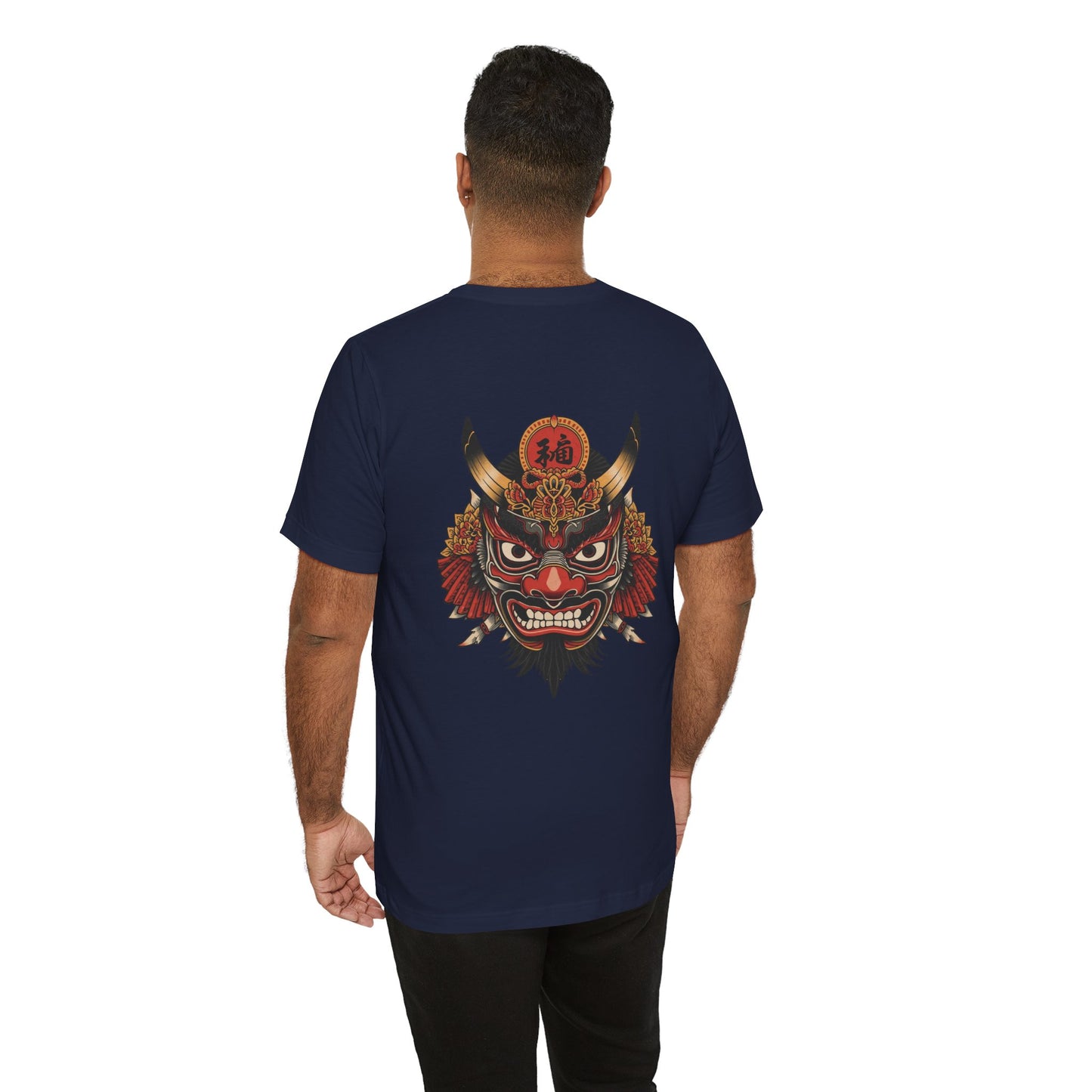 The Bold Oni Mask Streetwear T-Shirt