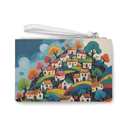 POCHETTE con motivo paesaggio