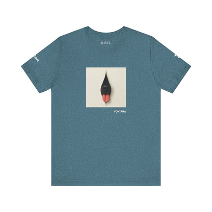 T-Shirt unisex  DOGART - FONTANA - Un dipinto iconico rivisitato con i cani