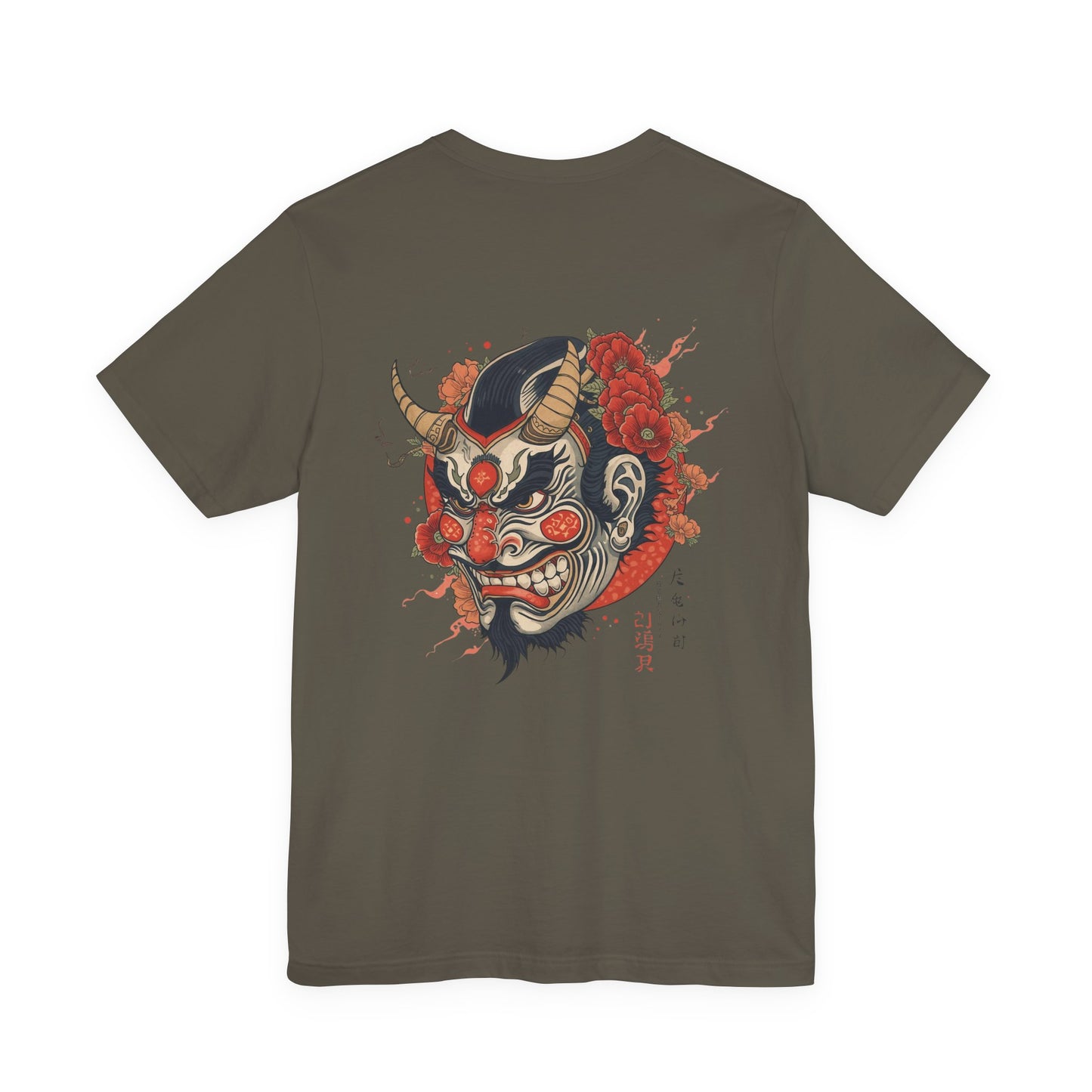 The Bold Oni Mask Streetwear T-Shirt