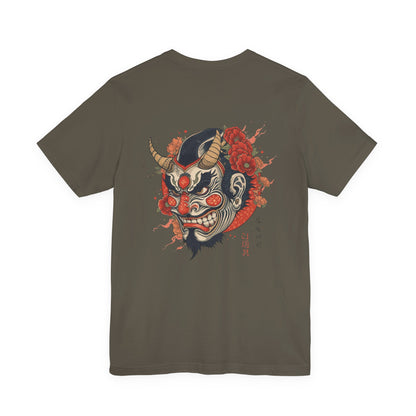 The Bold Oni Mask Streetwear T-Shirt