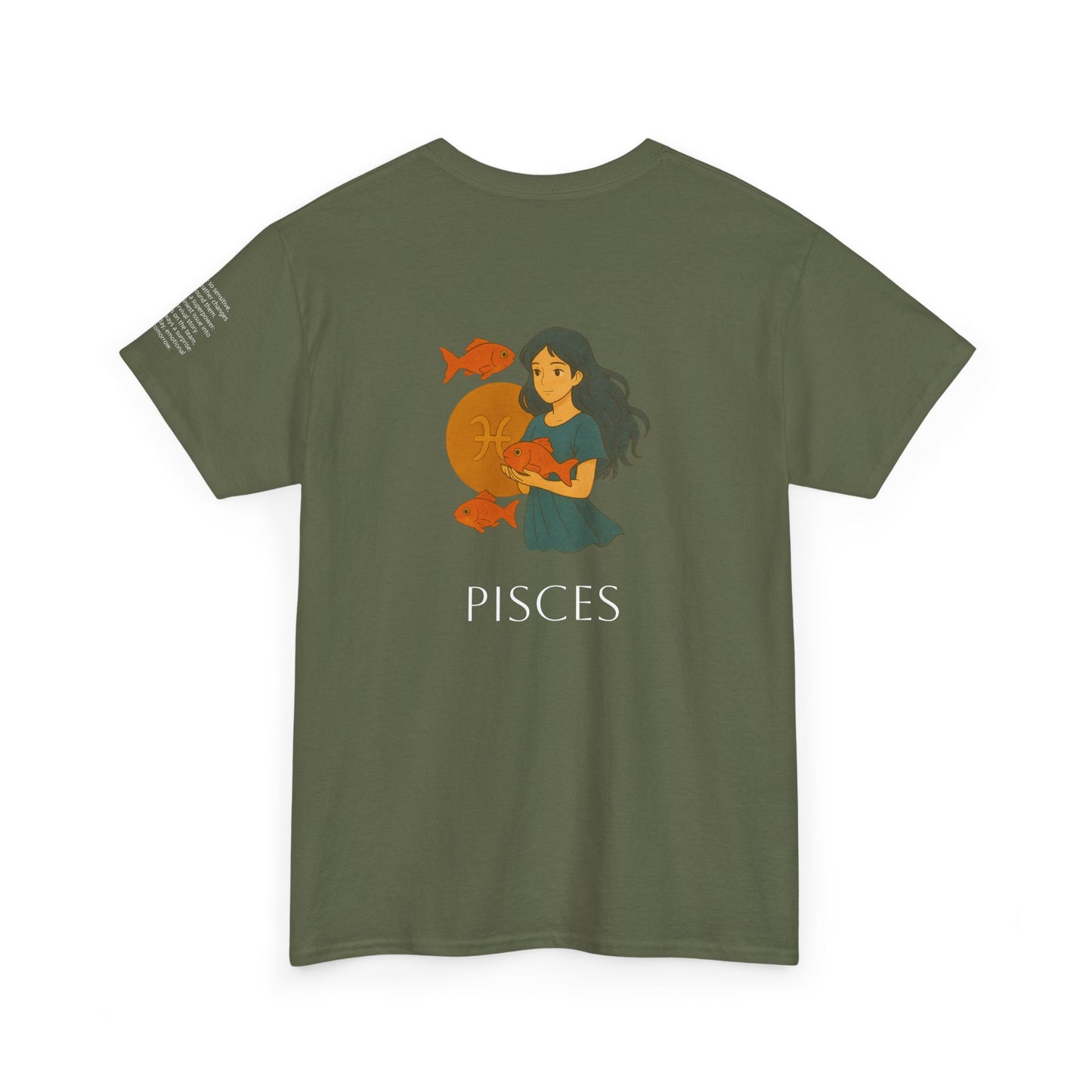 PESCI - T-shirt Zodiacali da sogno: la magia delle stelle in stile Ghibli