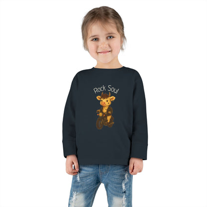Magliette Rock Soul per bambini - Mucca - Animali dolci con un ritmo ribelle